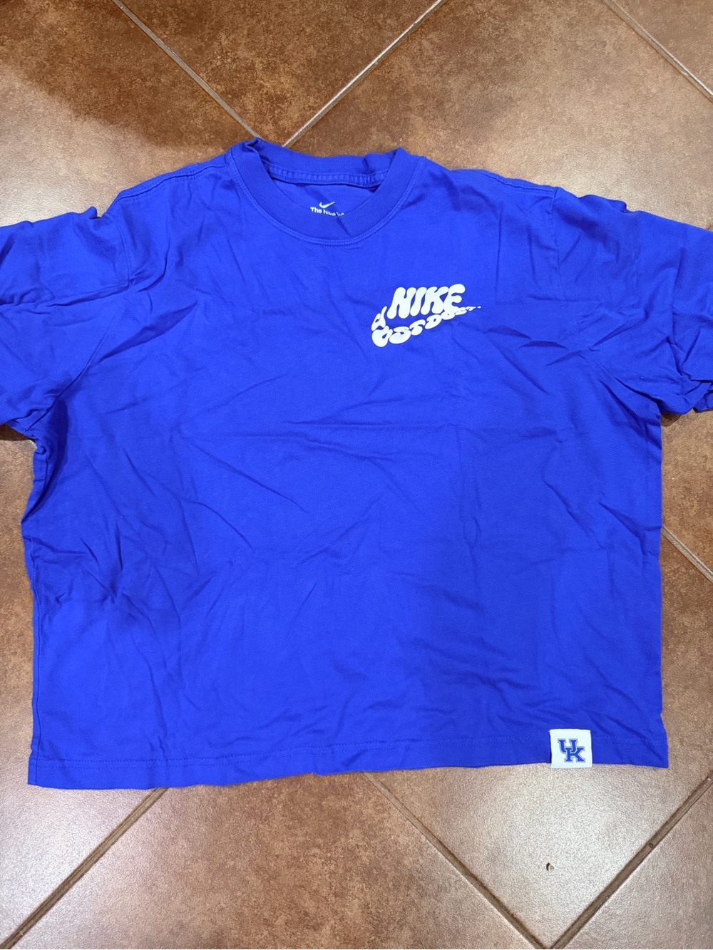 Nike Royal Blue University of Kentucky Boxy Tee